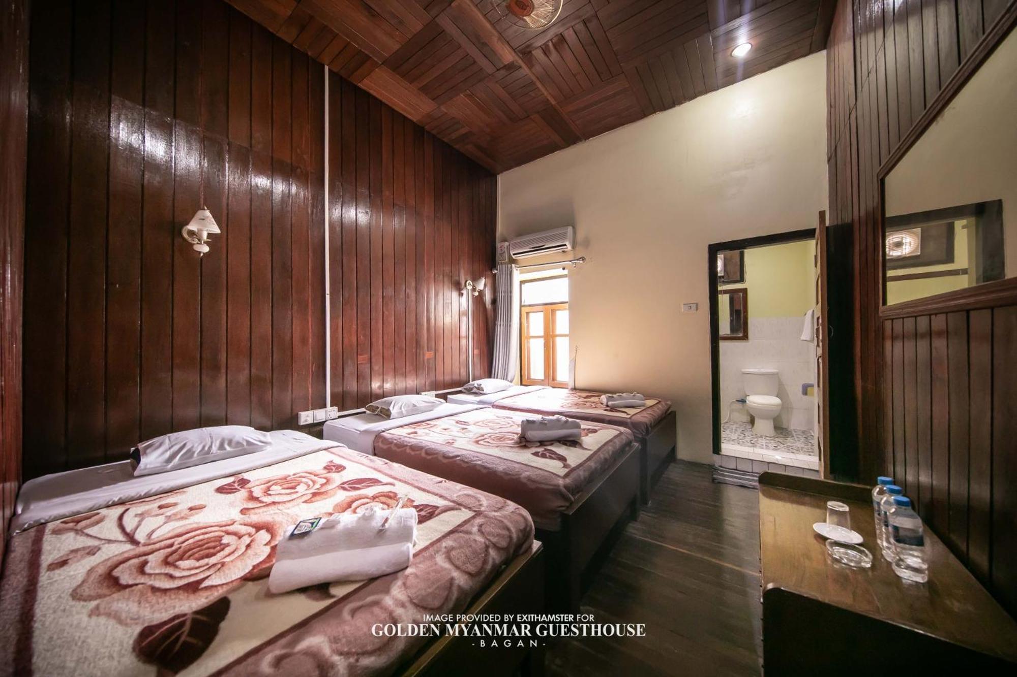 Golden Myanmar Guest House Nyaung-U Экстерьер фото