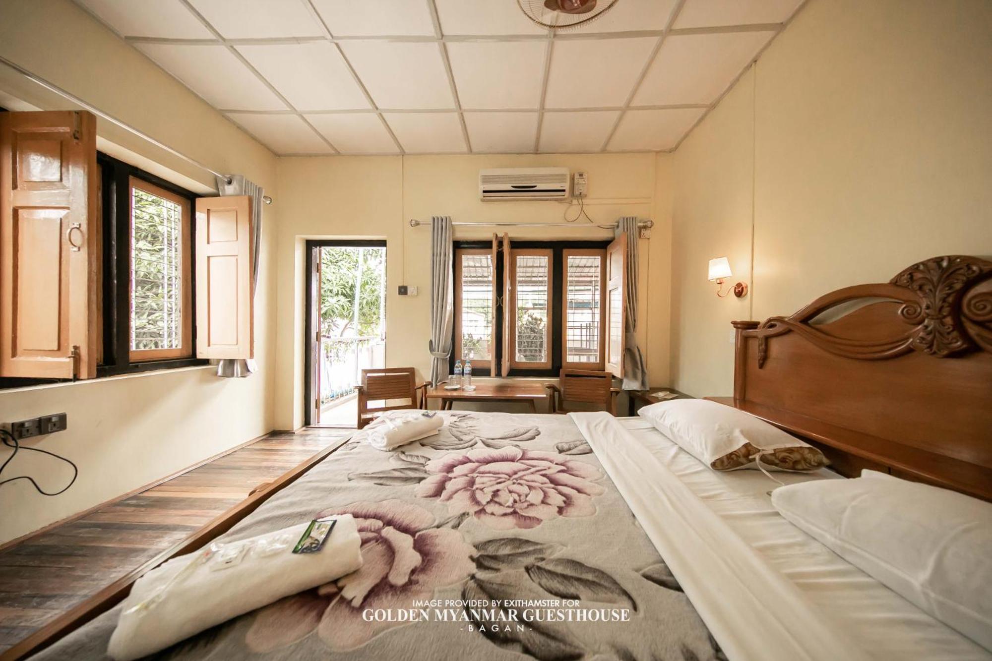 Golden Myanmar Guest House Nyaung-U Экстерьер фото