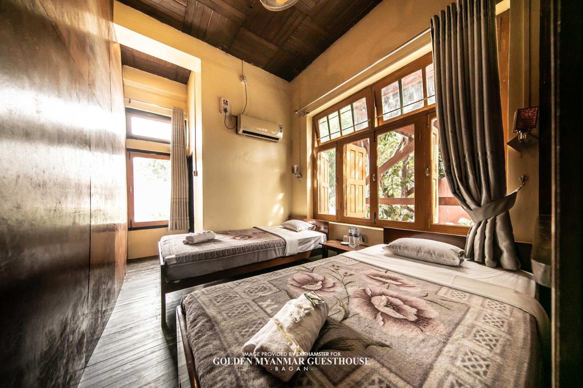 Golden Myanmar Guest House Nyaung-U Экстерьер фото